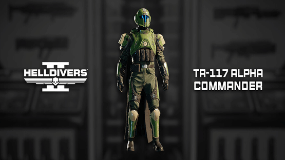 Helldivers 2: TR-117 Alpha Commander Armor Set Screenshot