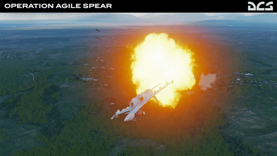 DCS World: A-10C Operation Agile Spear Campaign by Combat King Simulations Screenshot