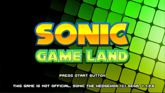 Sonic Game Land Screenshot