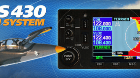 DCS World: NS 430 Navigation System for L-39С Cockpit Screenshot
