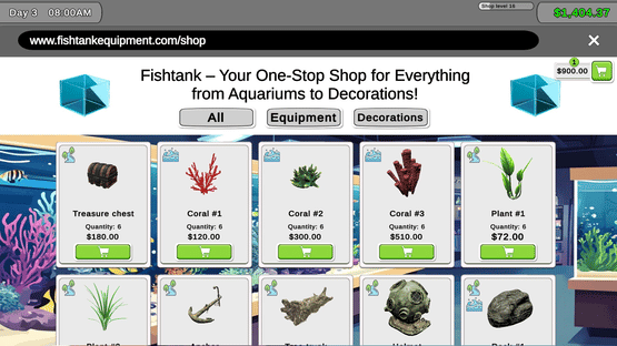 Fish Shop Simulator Screenshot