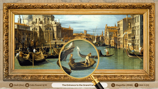 Cats of Mona Lisa: A Hidden Object Game Screenshot
