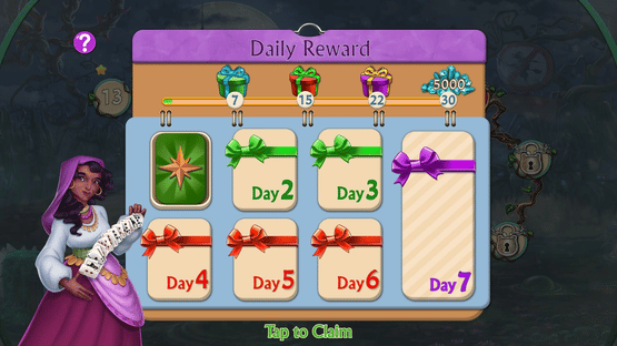 Spellchanted 2D Hidden Object Puzzle Adveture Tile-Matching Screenshot