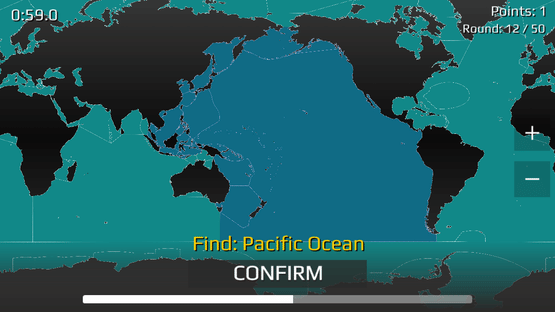 World Map Quiz Screenshot