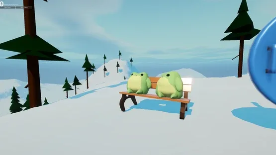 Sledding Game screenshot 1
