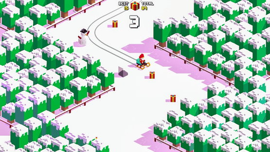 Retro Santa Run Screenshot