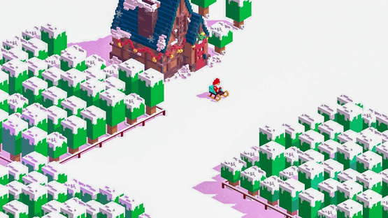 Retro Santa Run Screenshot