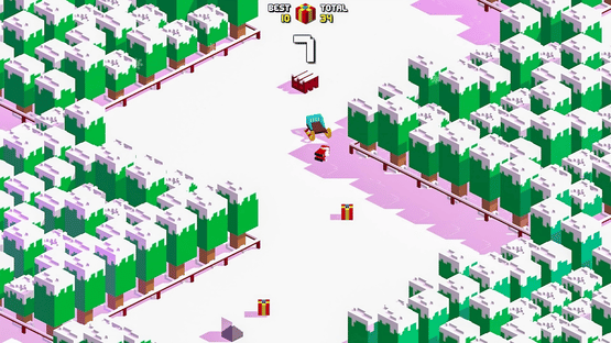 Retro Santa Run Screenshot