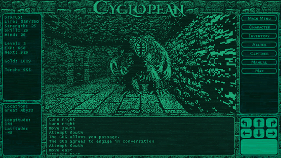 Cyclopean: The Great Abyss Screenshot