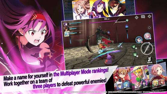 Sword Art Online VS Screenshot