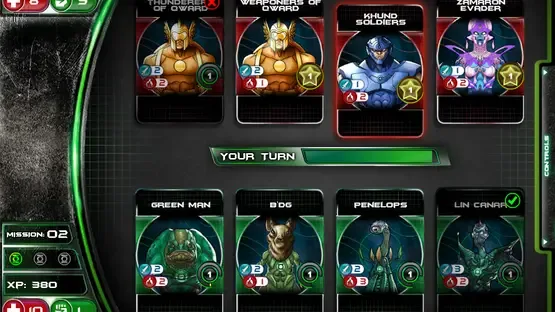 Green Lantern Battle Cards screenshot 1