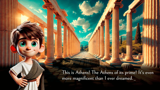 Bimfli and His Travels In Time: Greece Screenshot