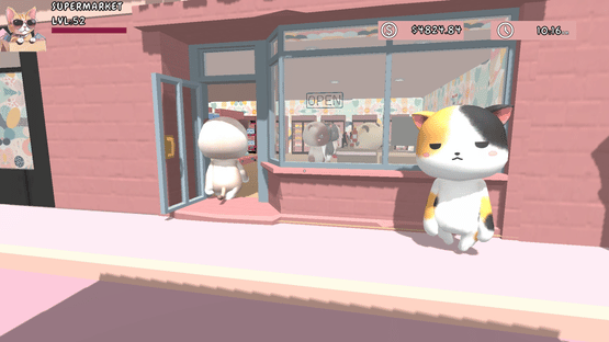 Cat MeowMart: Supermarket Simulator Screenshot