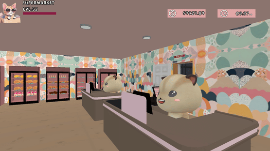 Cat MeowMart: Supermarket Simulator Screenshot