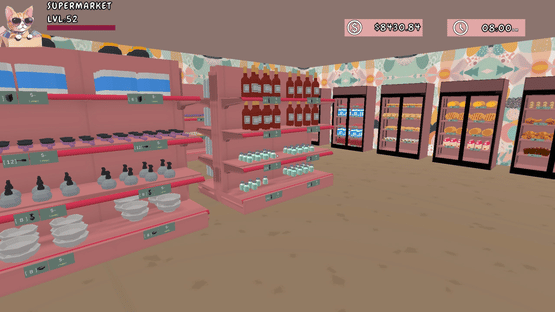 Cat MeowMart: Supermarket Simulator Screenshot