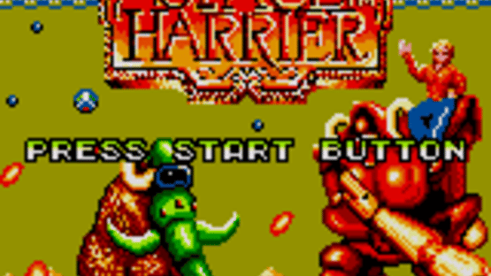 Space Harrier Screenshot