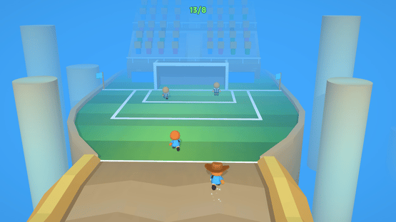 Soccer Goal Run Screenshot