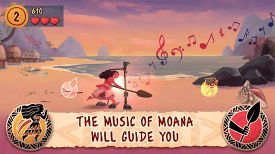 Moana: Rhythm Run Screenshot