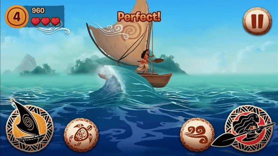 Moana: Rhythm Run Screenshot