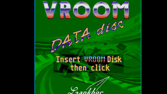 Vroom Data Disk Screenshot