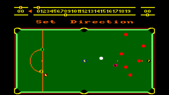 Alex Higgins' World Snooker Screenshot