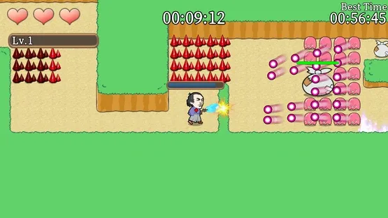Sakamoto Dangerous Barrage gameplay screenshot 2