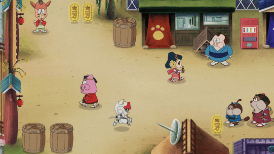 Samurai Pizza Cats: Blast from the Past! Screenshot