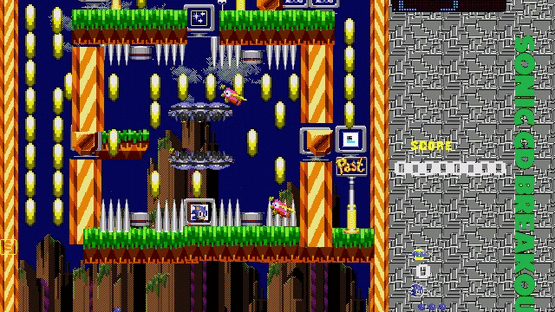 Sonic CD Breakout Screenshot