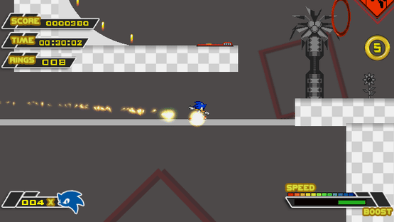 Sonic Beyond the Speed Screenshot