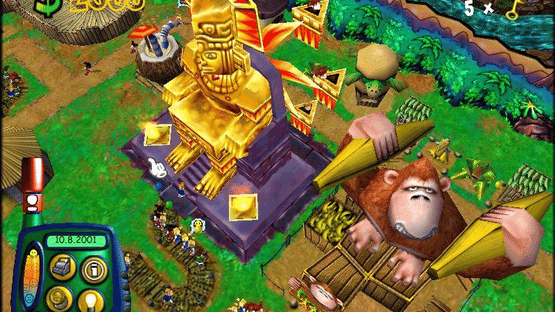 Theme Park Roller Coaster Screenshot