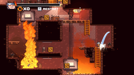 Fire Hero: Pixel Rescue Screenshot
