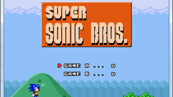 Super Sonic Bros. Screenshot