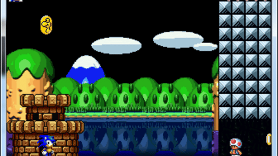 Super Sonic Bros. Screenshot