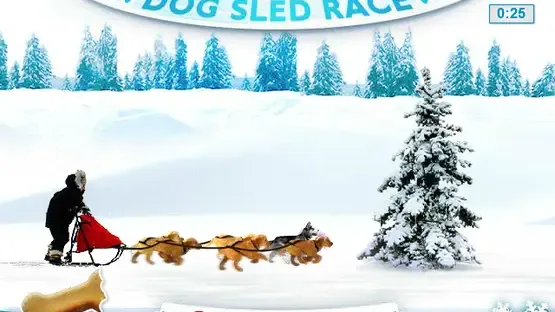 Snow Buddies: Dog Sled Race screenshot 1