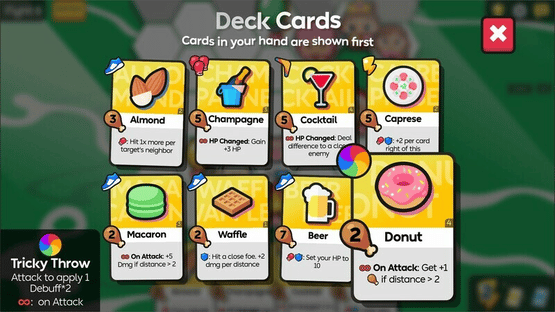 Food Fight Fiesta: Multi-Use Cards Screenshot