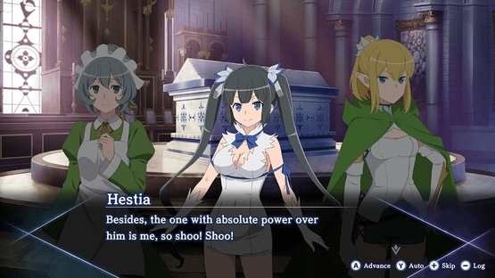 Is It Wrong to Try to Pick Up Girls in a Dungeon? Familia Myth: Fulland of Water and Light Screenshot