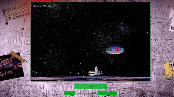 Spaceship Typing Screenshot