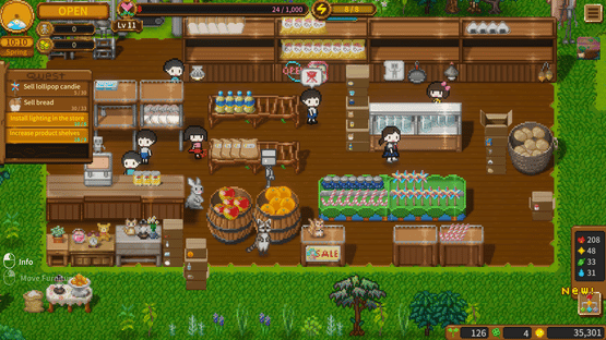 Sky End Market Screenshot