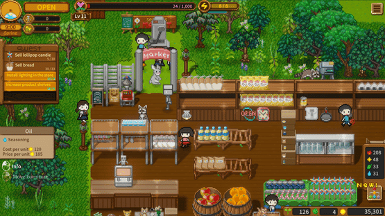 Sky End Market Screenshot