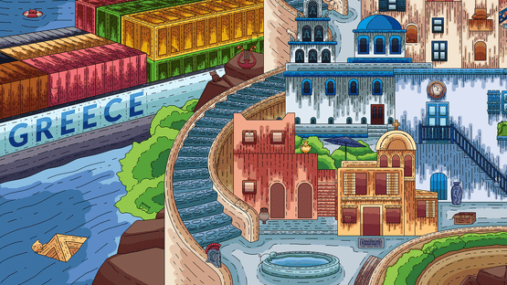 100 Greece Cats Screenshot