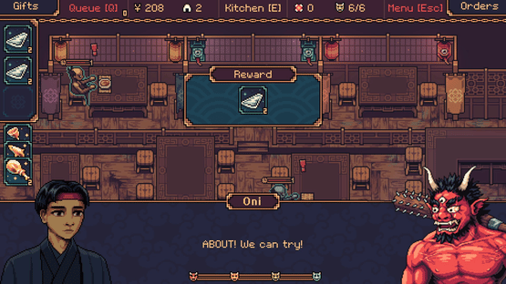 The Way of the Tray: Japanese Restaurant Simulator Screenshot