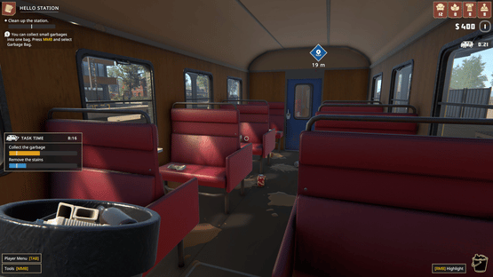 Train Station Project Screenshot
