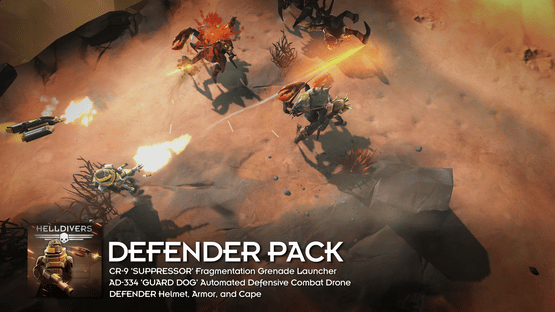 Helldivers: Defenders Pack Screenshot