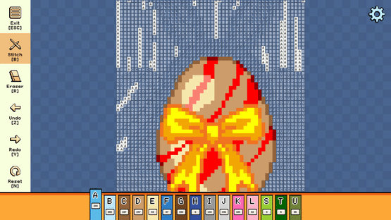 Pixel Cross Stitch: Easter Pack Screenshot