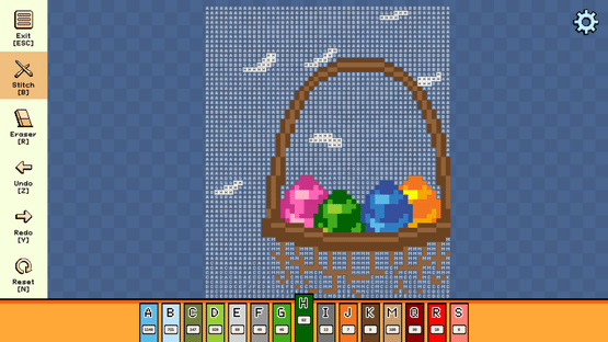 Pixel Cross Stitch: Easter Pack 2 Screenshot