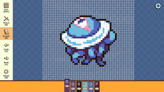 Pixel Cross Stitch: Menacing Monsters Pack Screenshot