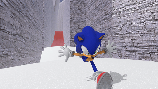 Sonic the Hedgehog Snowday Screenshot