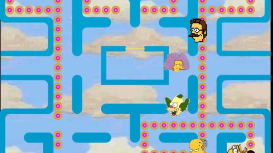 The Simpsons Pacman Screenshot