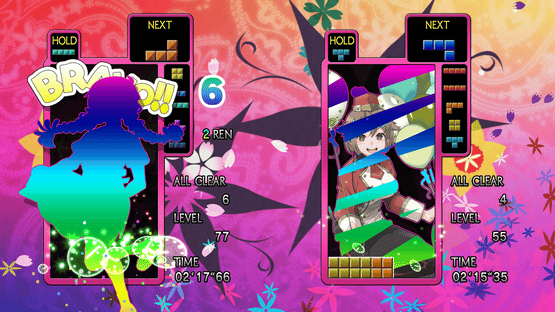 Tetris the Grand Master 4: Absolute Eye Screenshot