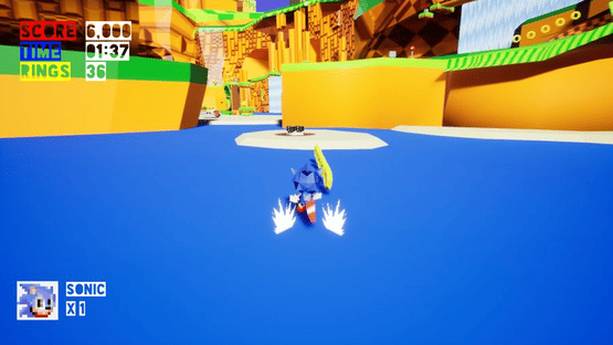 Sonic AM2 Screenshot